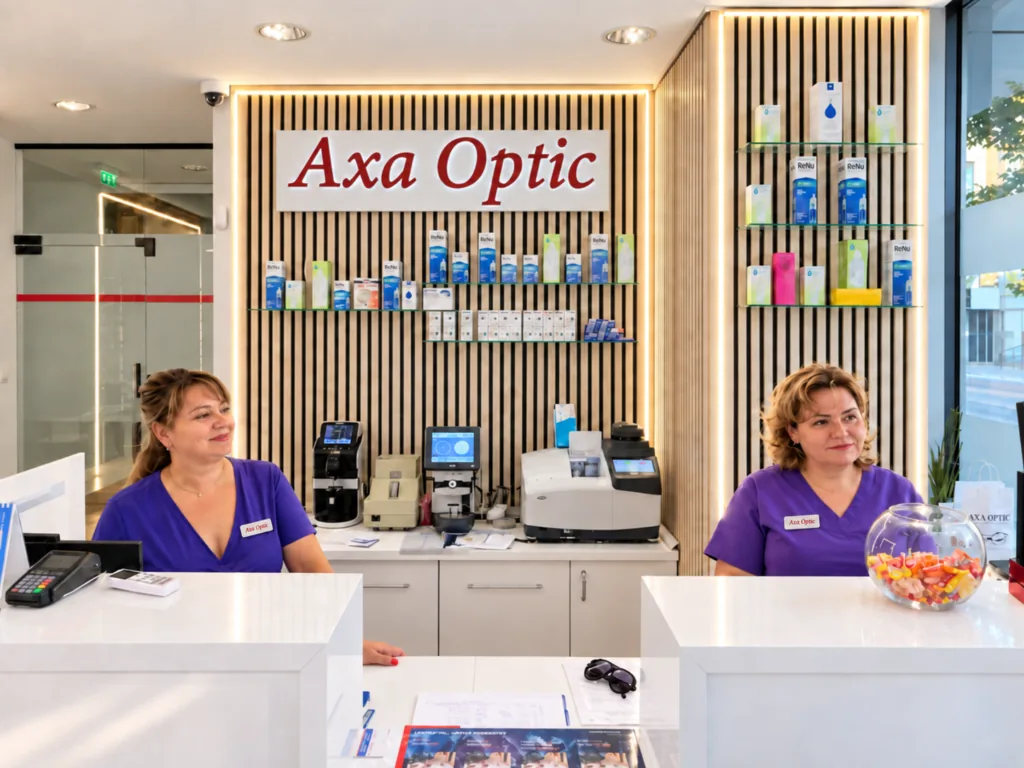 Recepția Axa Optic, Republicii 185, Bârlad